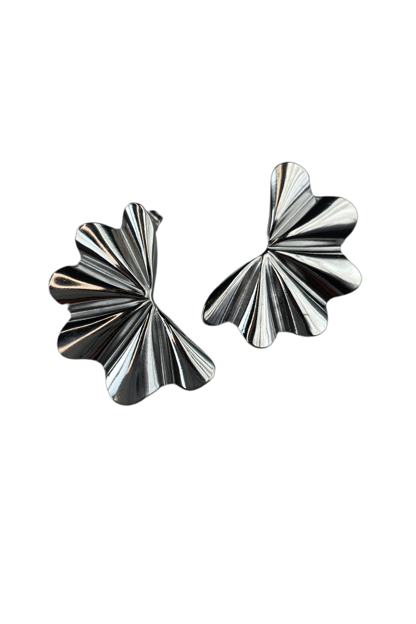 Ginkgo leaf oorbellen