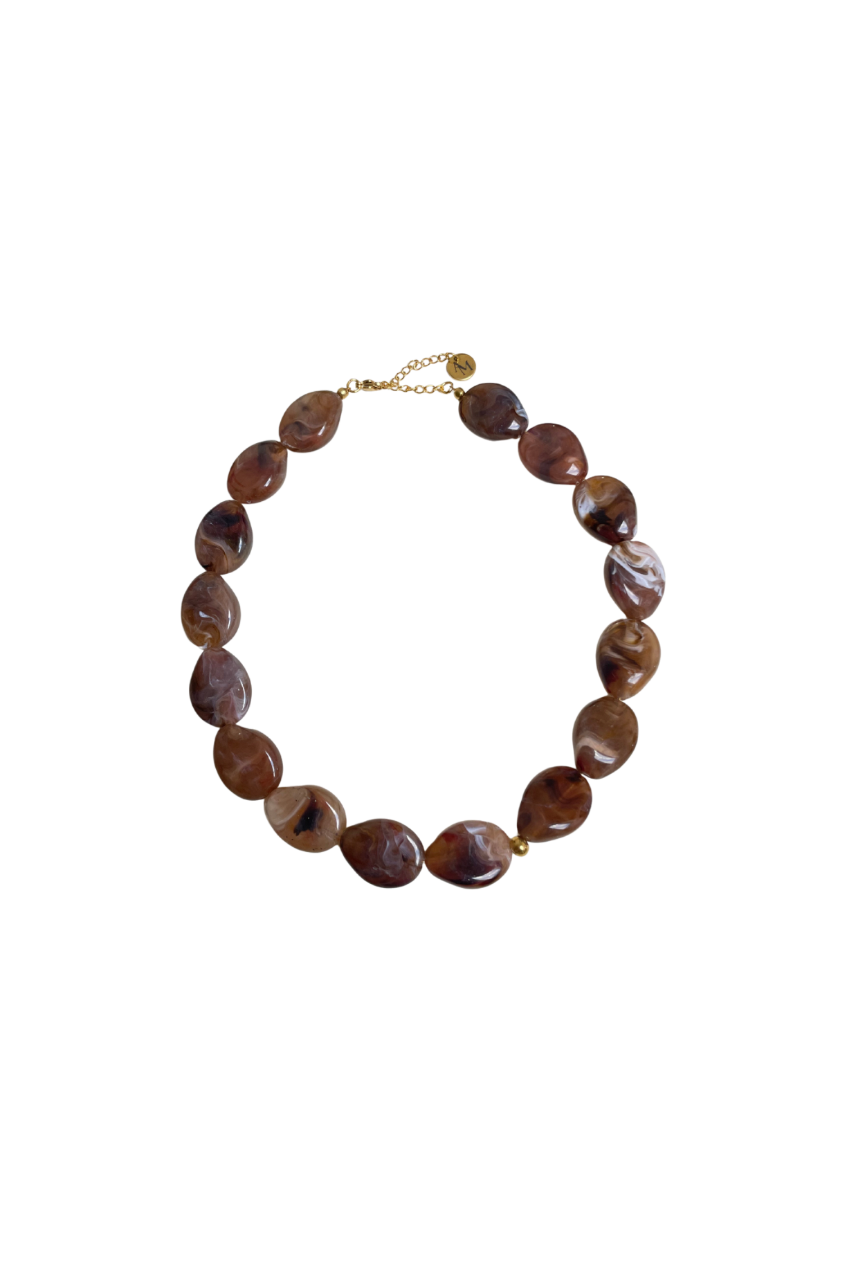 Espresso necklace