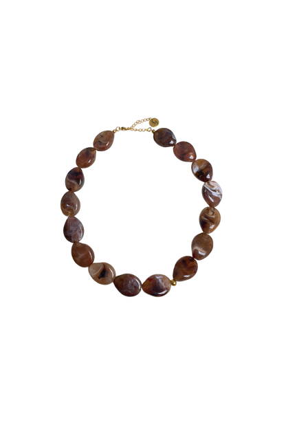 Espresso necklace