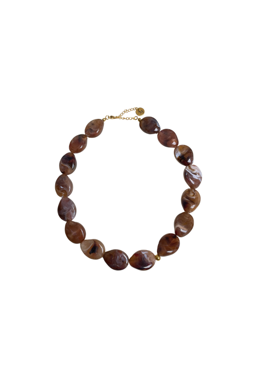 Espresso necklace