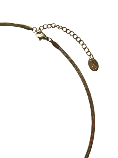 Flat snake Necklace
