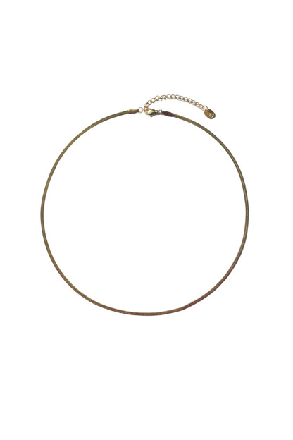 Flat snake Necklace