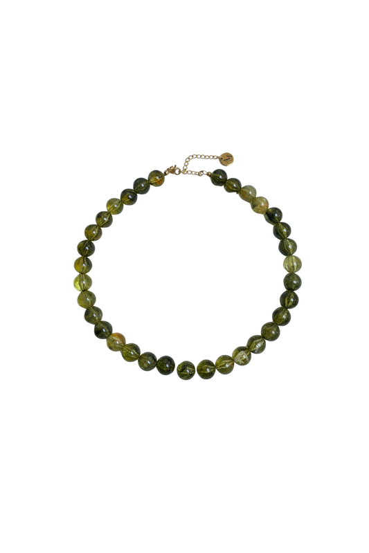 Matcha necklace