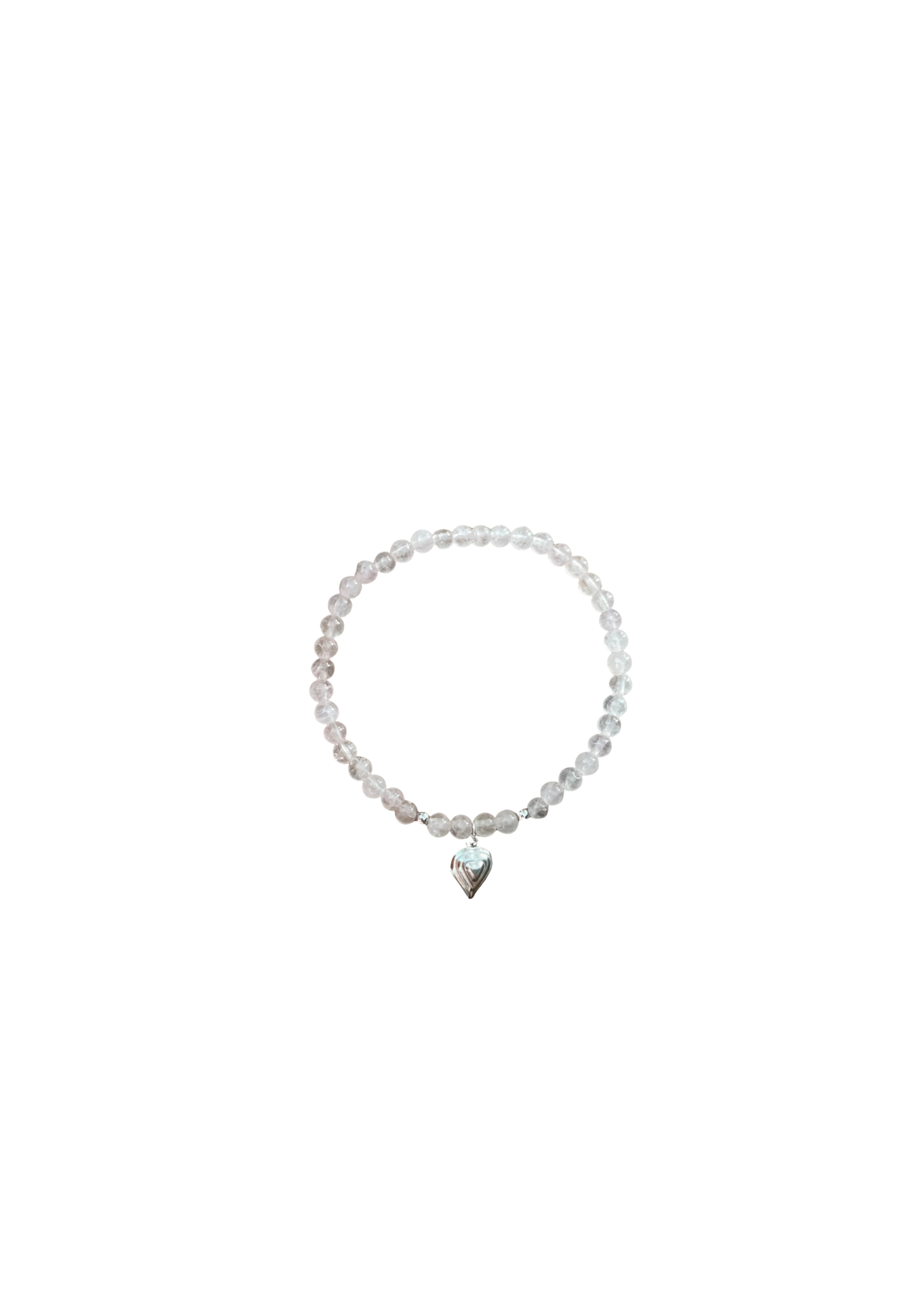 Roze Natuursteen armband