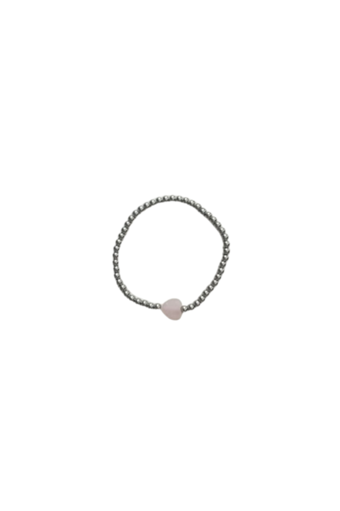 Pink heart bracelet