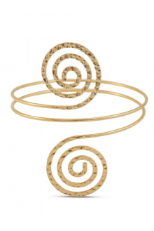 Spiral arm cuff
