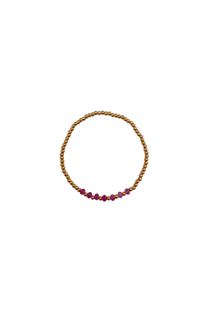 Ibiza glow bracelet fuchsia