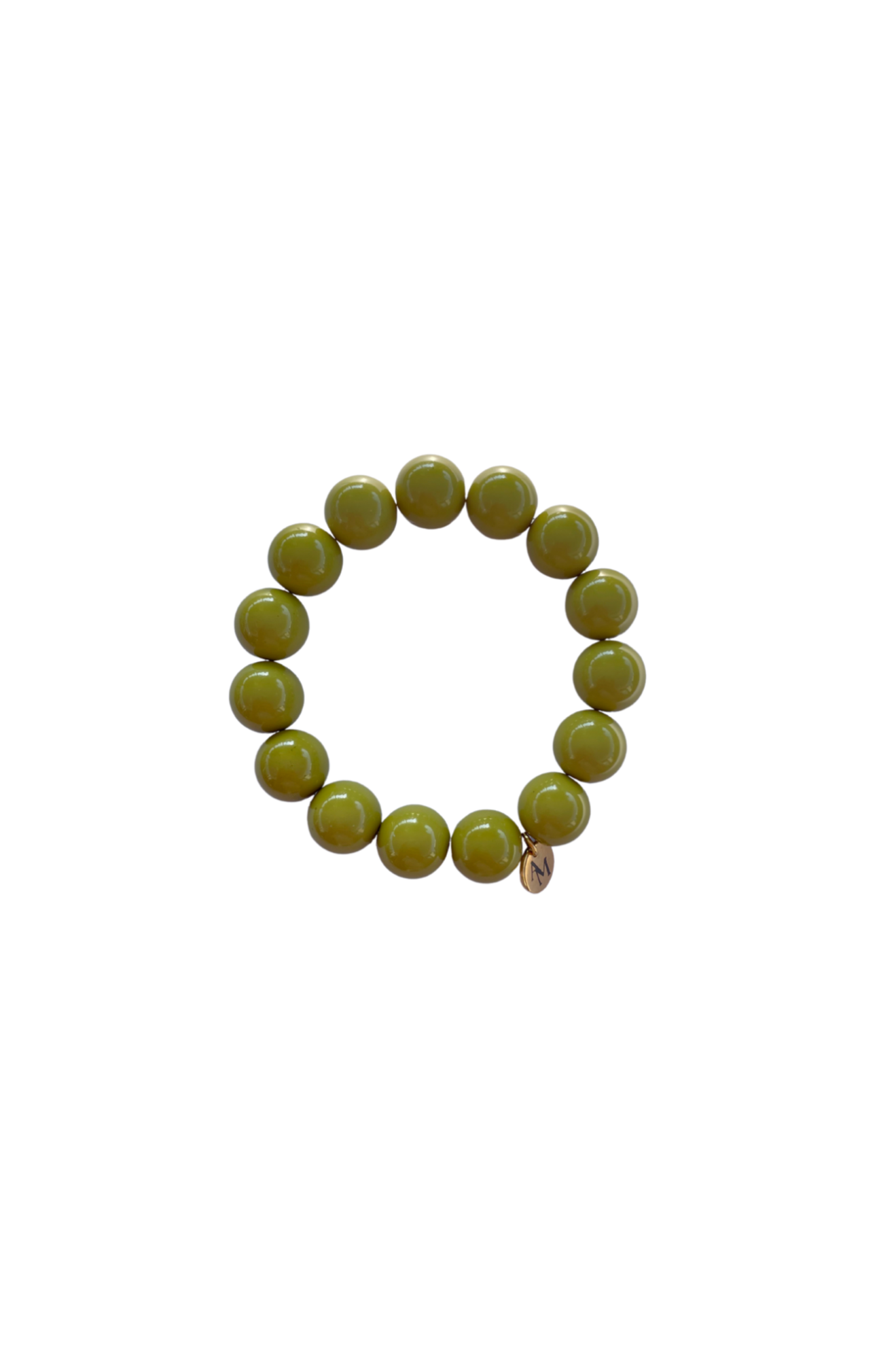 Bubbel bracelet lime