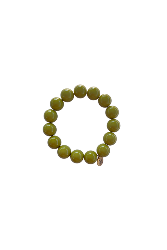 Bubbel bracelet lime