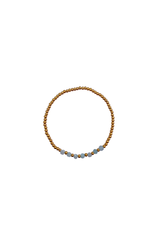 Ibiza glow bracelet blue