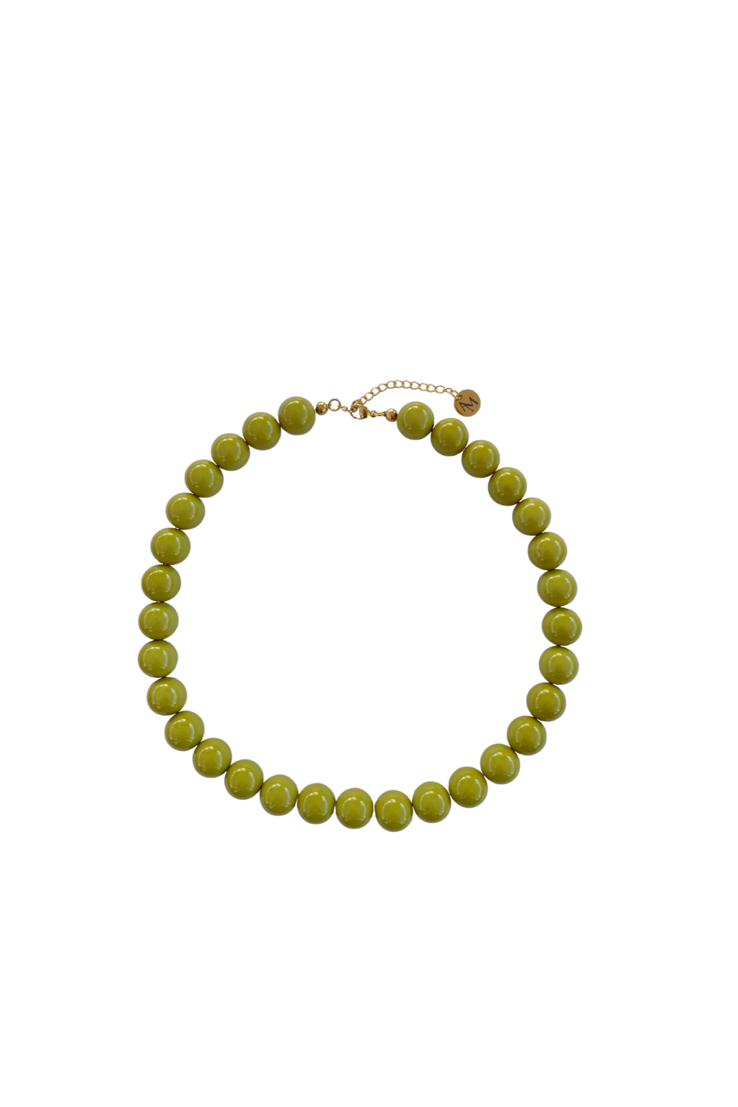 Bubbel necklace lime